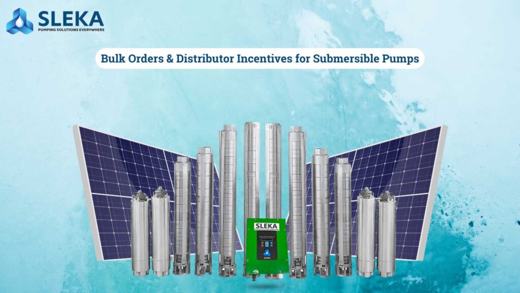 Bulk Orders & Distributor Incentives for Submersible Pumps